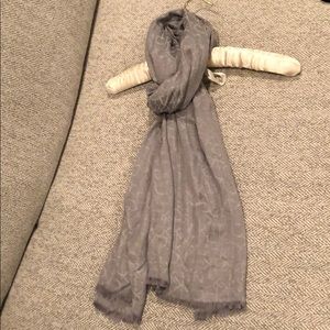Grey Calvin Klein scarf